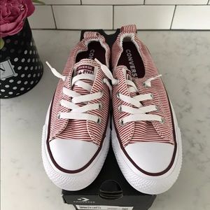 NWB, Converse Shoreline Red/White size 6.5